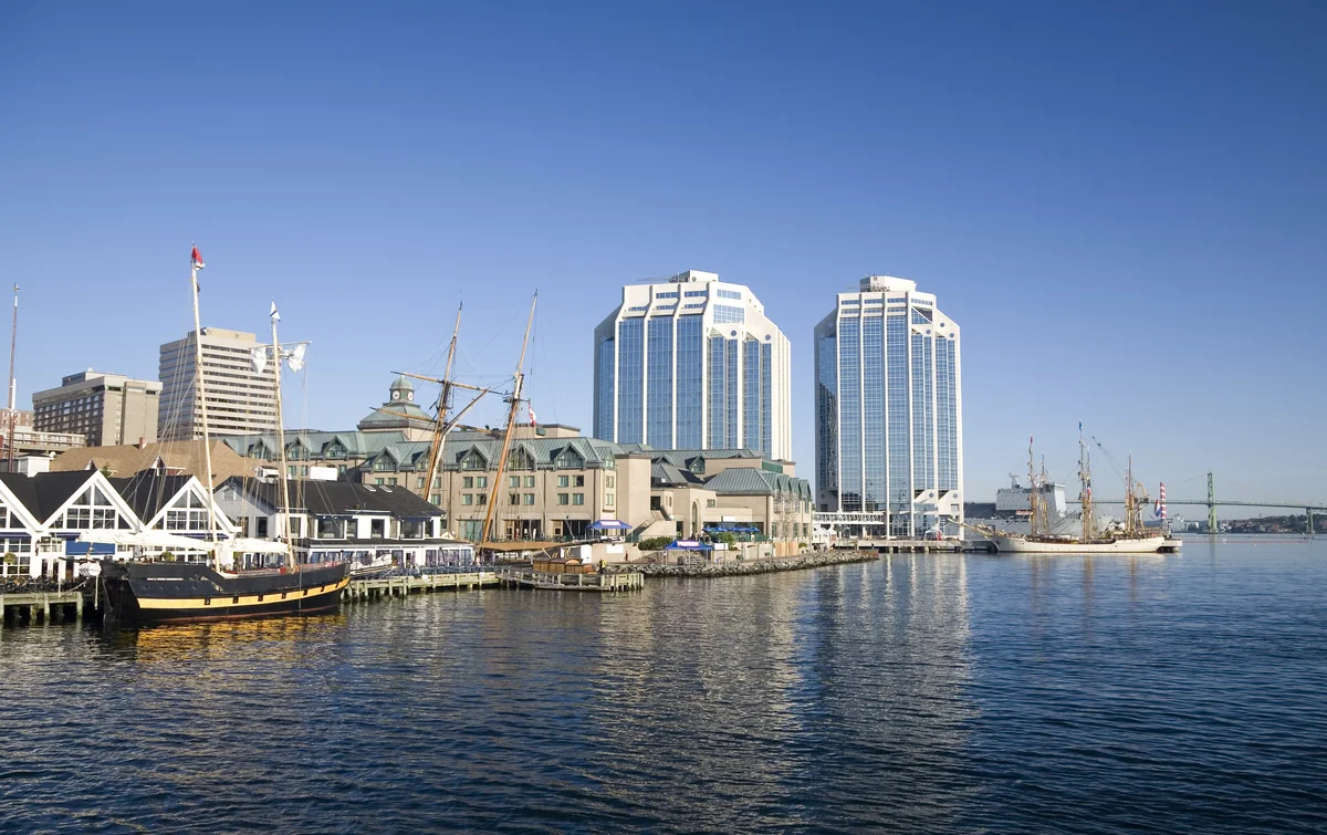 View of Halifax - a perfect place to relax and enjoy your jacuzzi