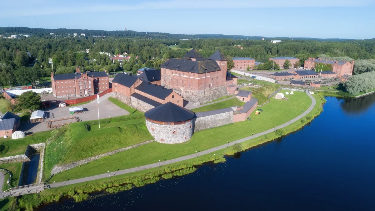 View of Hämeenlinna - a perfect place to relax and enjoy your jacuzzi
