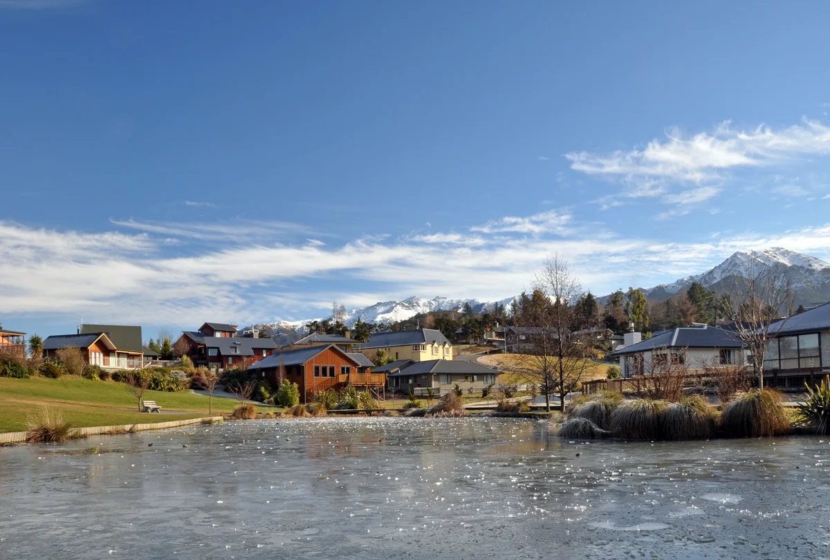 View of Hanmer Springs - a perfect place to relax and enjoy your jacuzzi