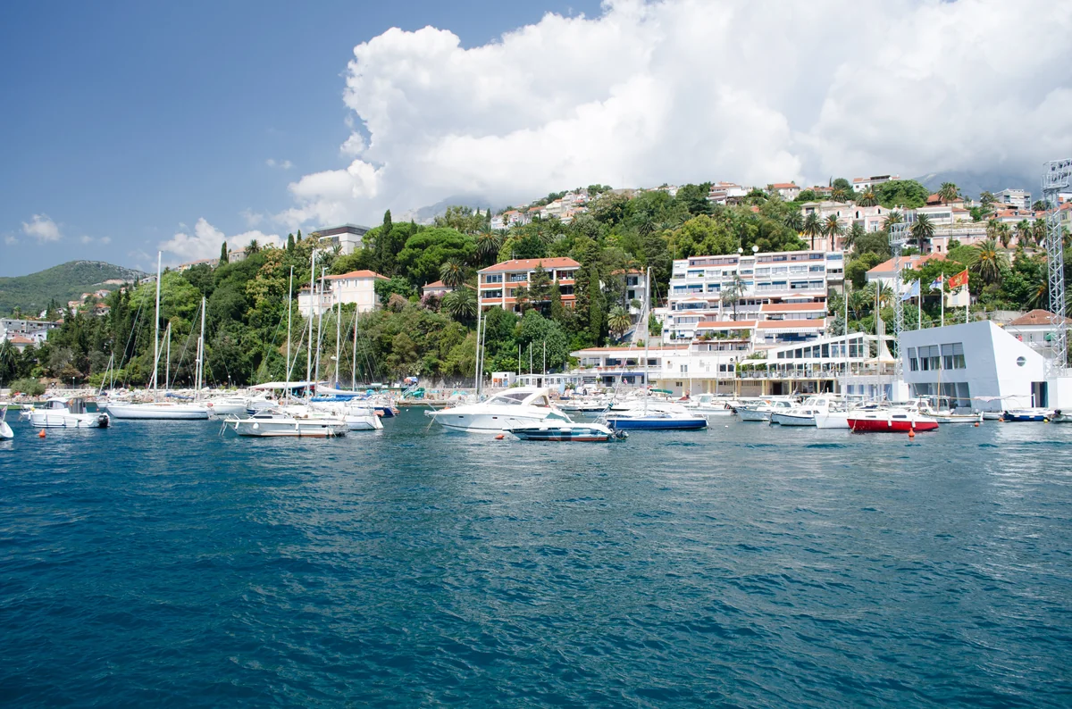 View of Herceg Novi - a perfect place to relax and enjoy your jacuzzi