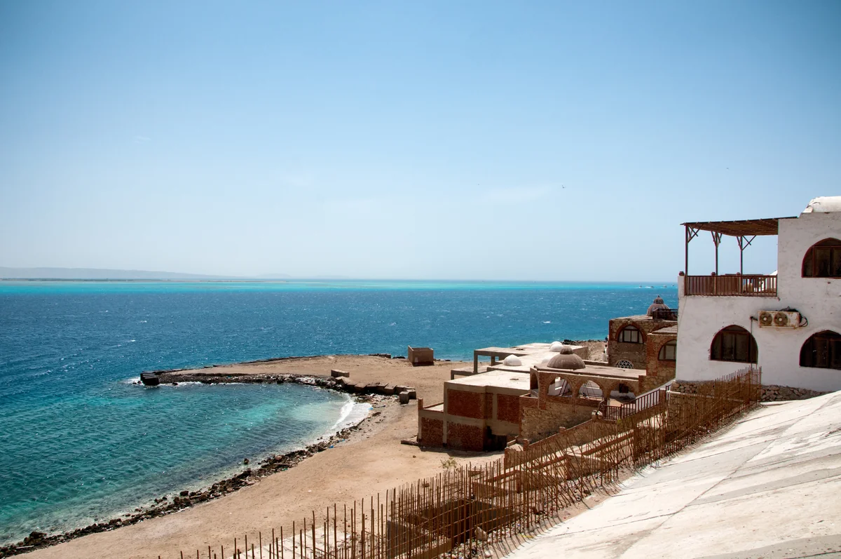 View of Hurghada - a perfect place to relax and enjoy your jacuzzi