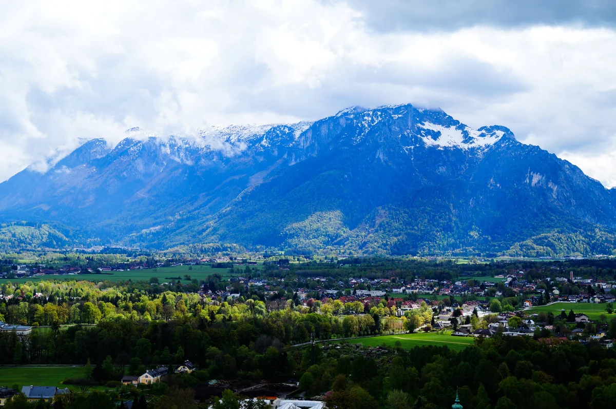 View of Kaprun - a perfect place to relax and enjoy your jacuzzi
