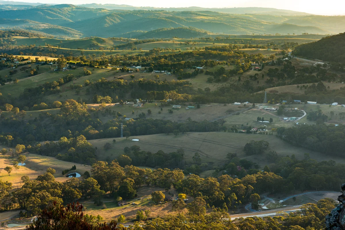 View of Katoomba - a perfect place to relax and enjoy your jacuzzi