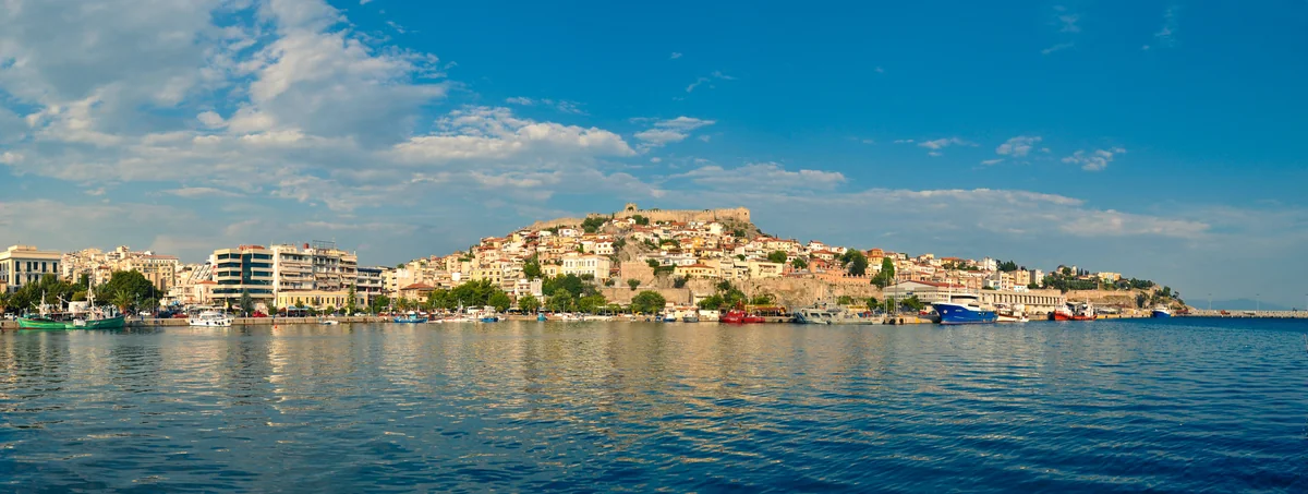 View of Kavala - a perfect place to relax and enjoy your jacuzzi