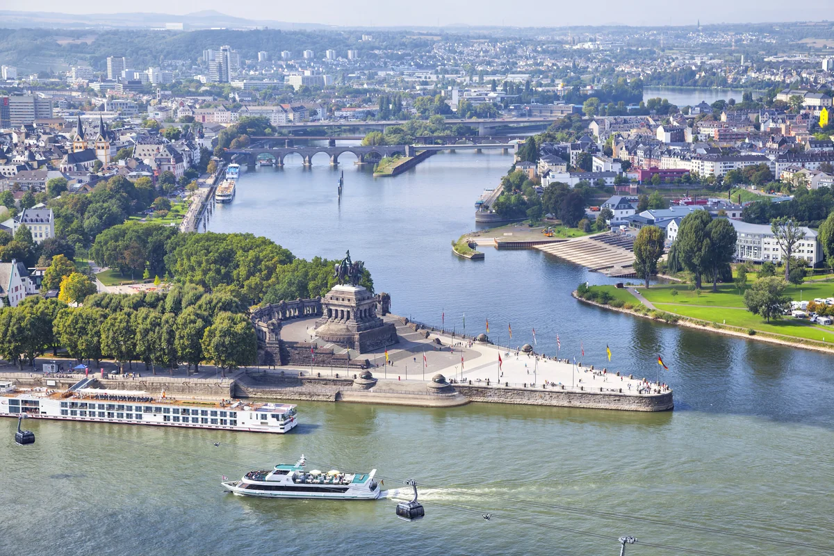 View of Koblenz - a perfect place to relax and enjoy your jacuzzi