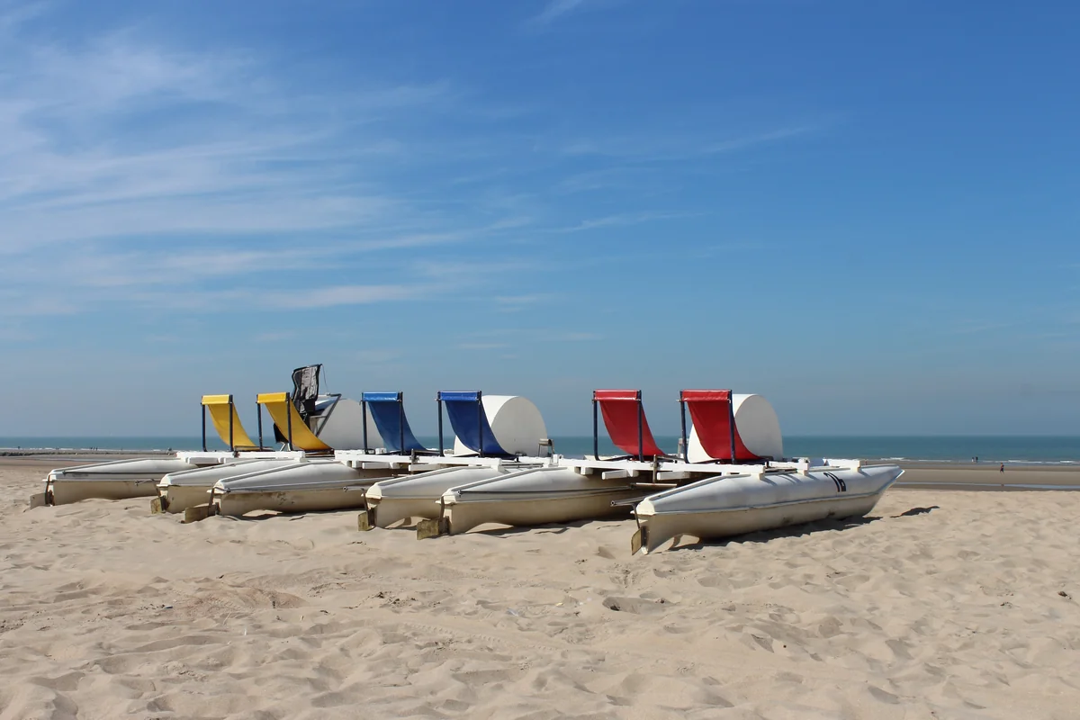 View of Koksijde - a perfect place to relax and enjoy your jacuzzi