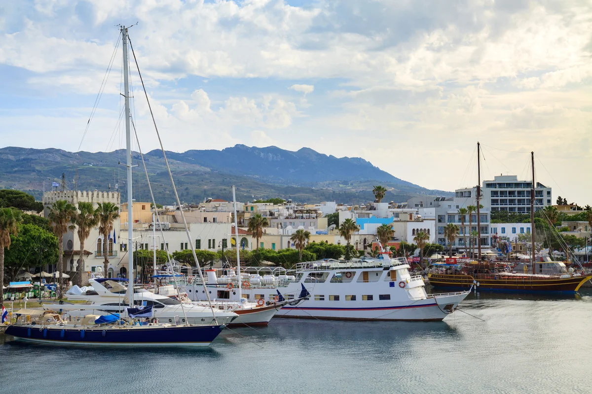 View of Kos - City - a perfect place to relax and enjoy your jacuzzi