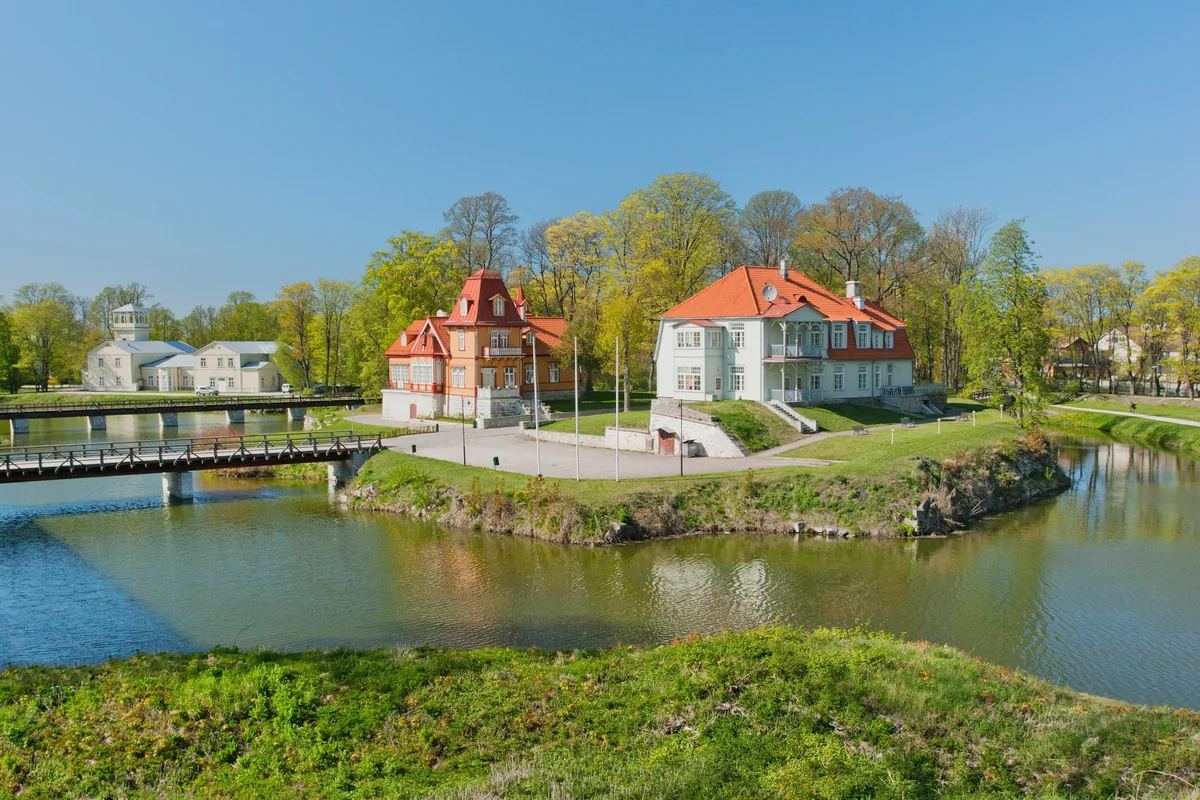 View of Kuressaare - a perfect place to relax and enjoy your jacuzzi