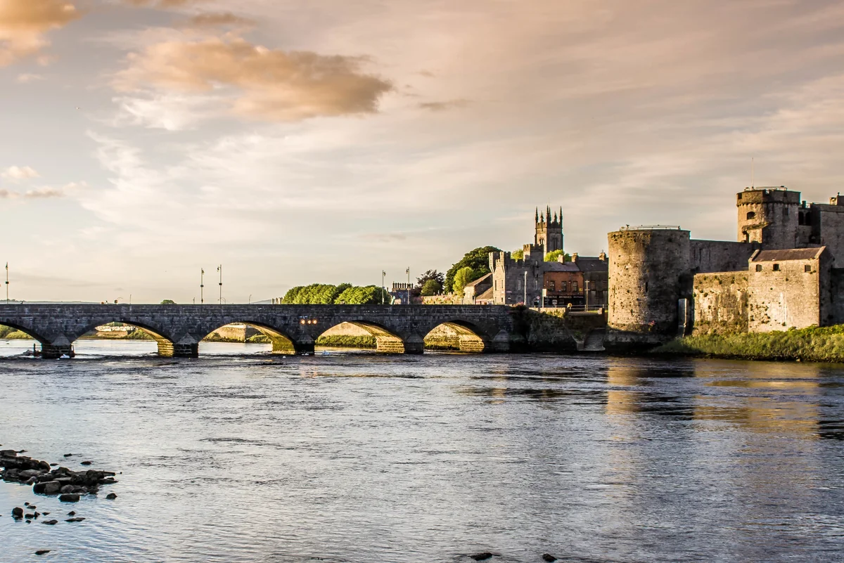 View of Limerick City - a perfect place to relax and enjoy your jacuzzi
