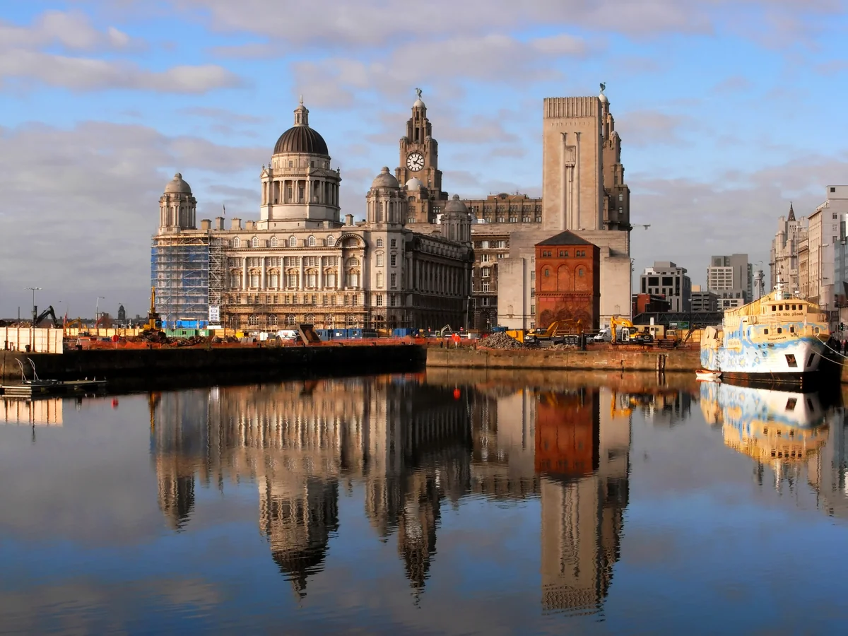 View of Liverpool - a perfect place to relax and enjoy your jacuzzi