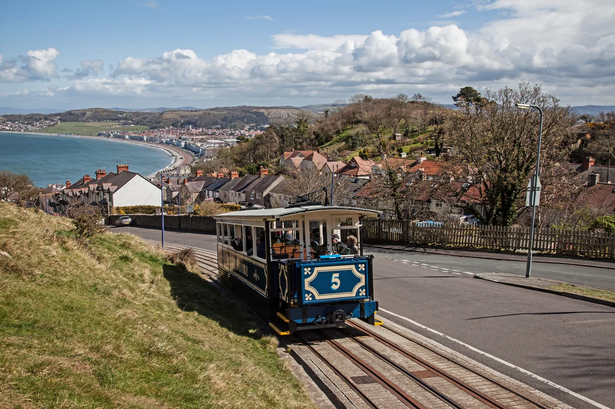 View of Llandudno - a perfect place to relax and enjoy your jacuzzi