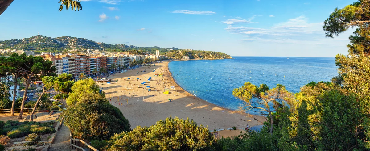 View of Lloret de mar - a perfect place to relax and enjoy your jacuzzi