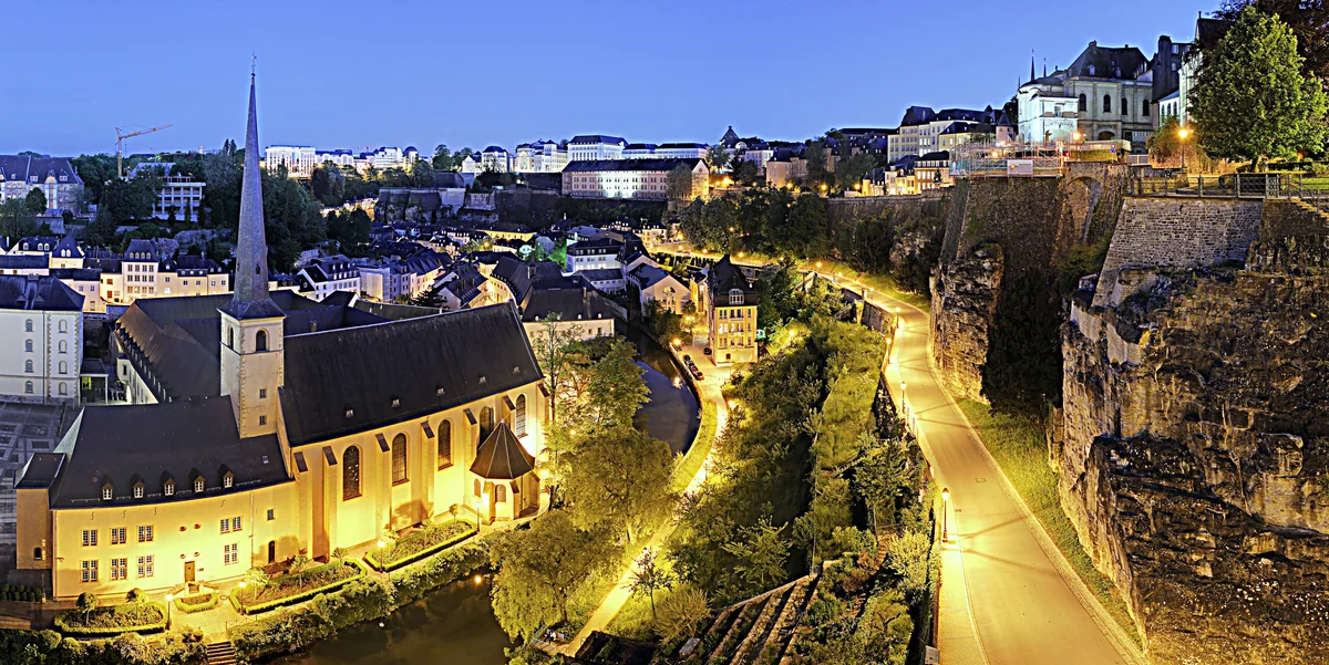 View of Luxembourg - a perfect place to relax and enjoy your jacuzzi
