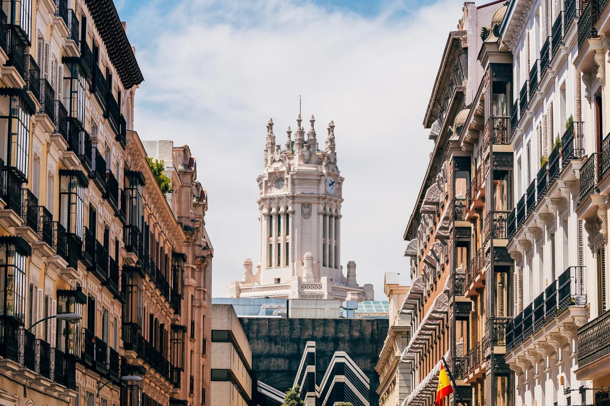 View of Madrid - a perfect place to relax and enjoy your jacuzzi