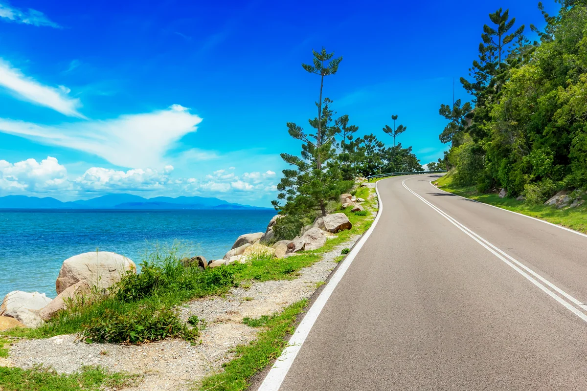 View of Magnetic Island - a perfect place to relax and enjoy your jacuzzi