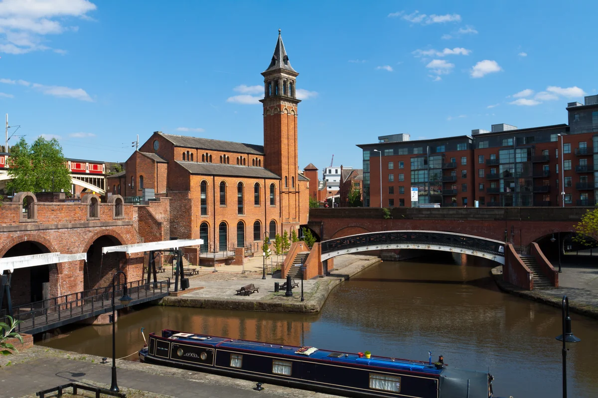 View of Manchester - a perfect place to relax and enjoy your jacuzzi