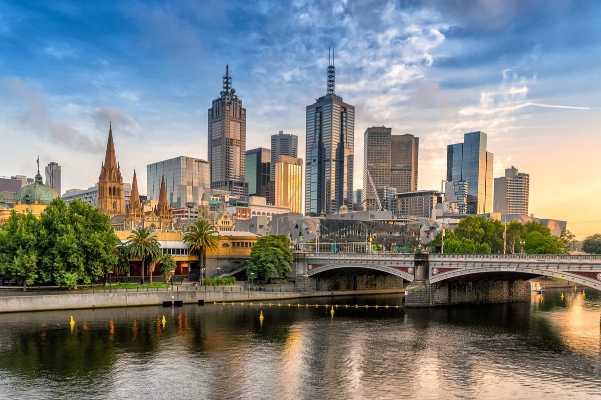 View of Melbourne - a perfect place to relax and enjoy your jacuzzi