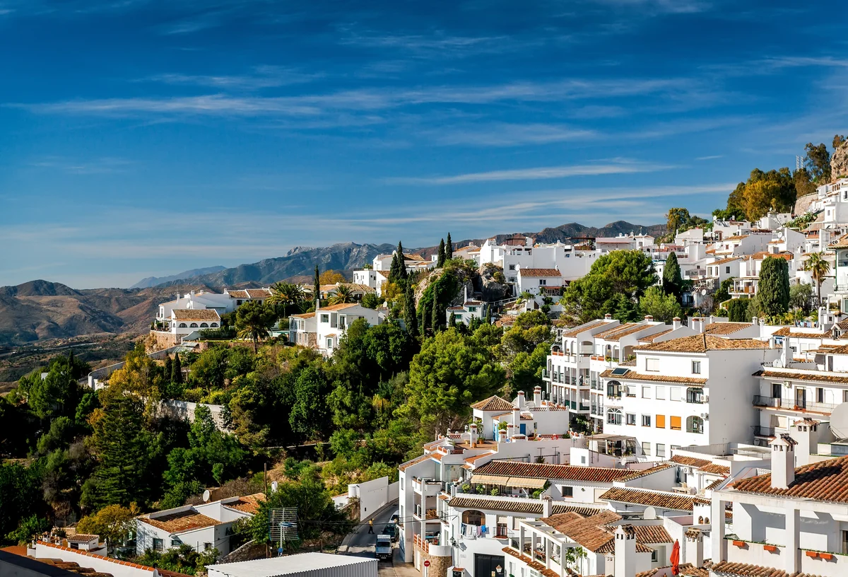 View of Mijas - a perfect place to relax and enjoy your jacuzzi