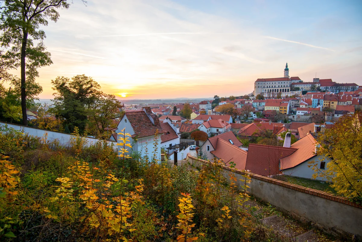 View of Mikulov - a perfect place to relax and enjoy your jacuzzi