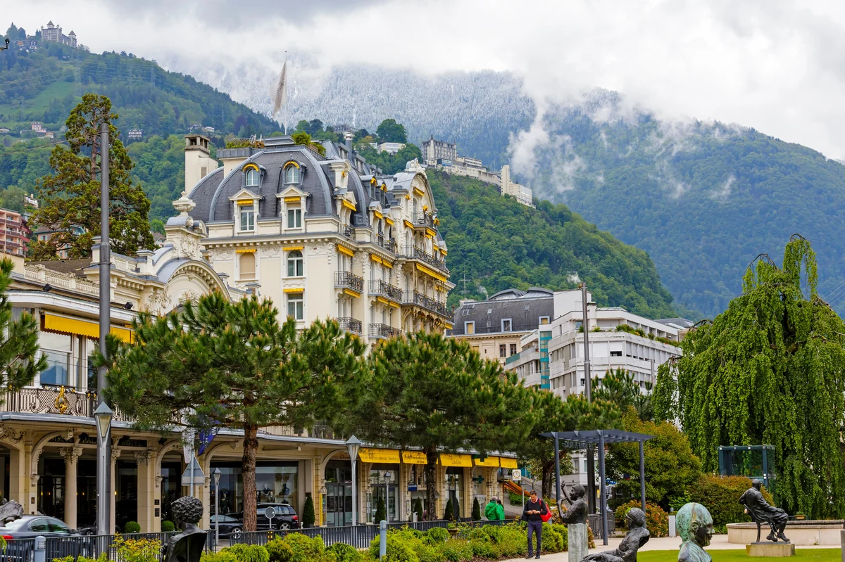 View of Montreux - a perfect place to relax and enjoy your jacuzzi