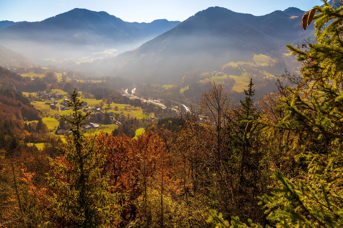 View of Morzine - a perfect place to relax and enjoy your jacuzzi