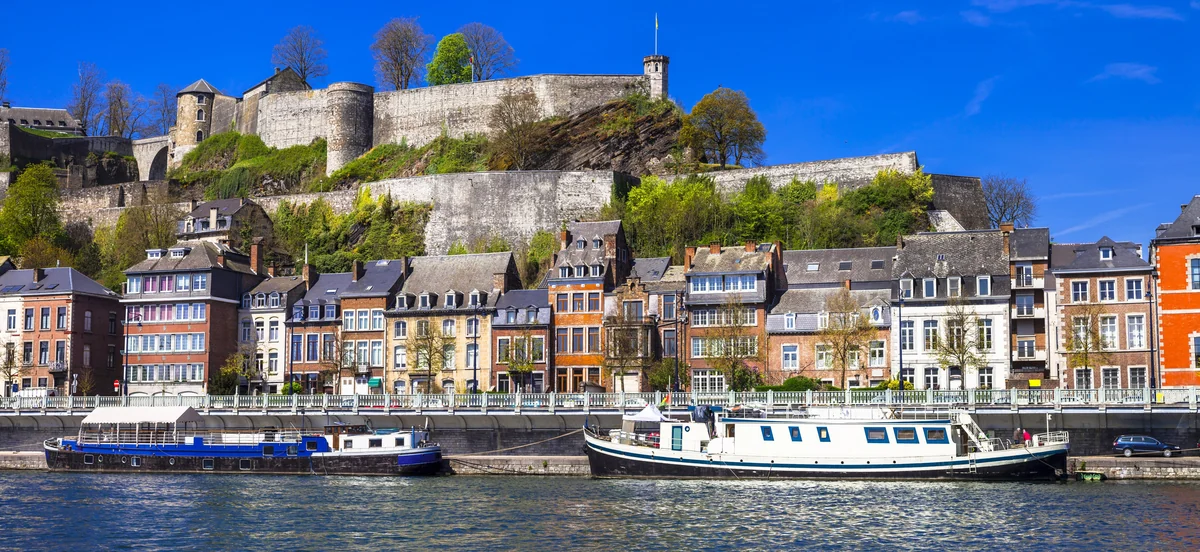 View of Namur - a perfect place to relax and enjoy your jacuzzi
