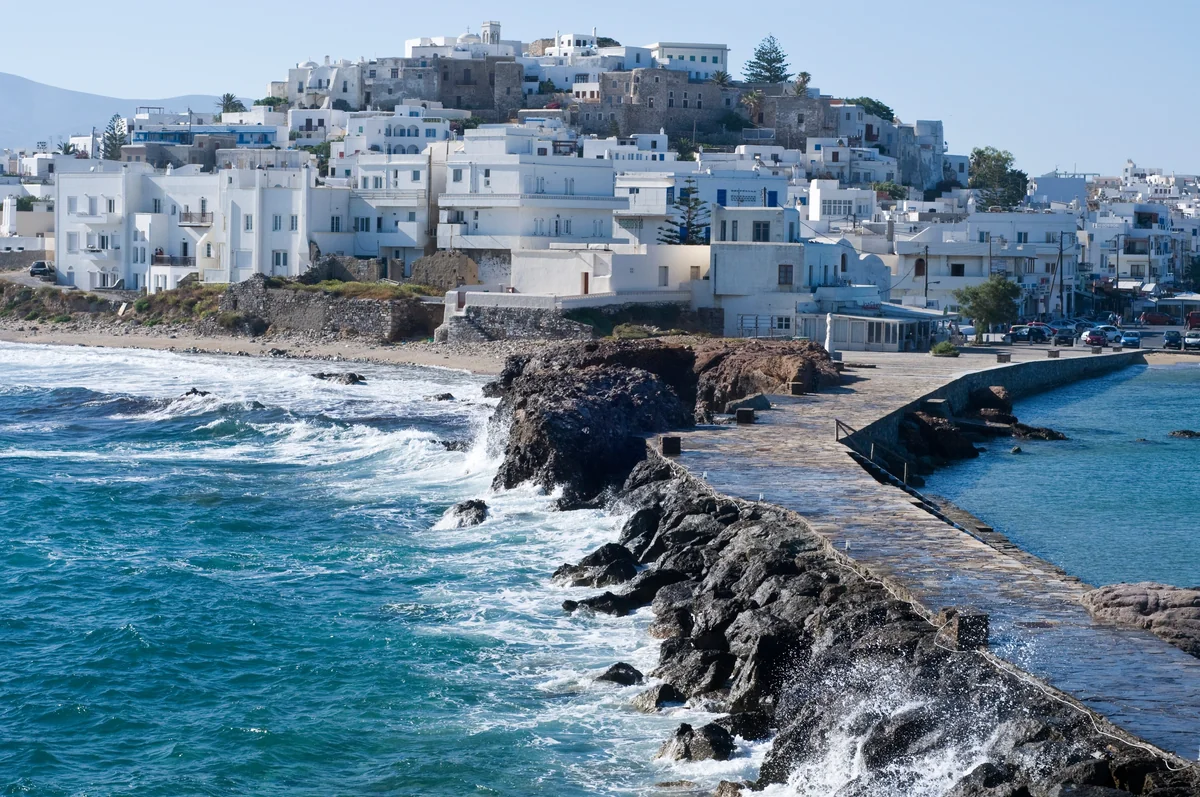 View of Naxos - Chora - a perfect place to relax and enjoy your jacuzzi
