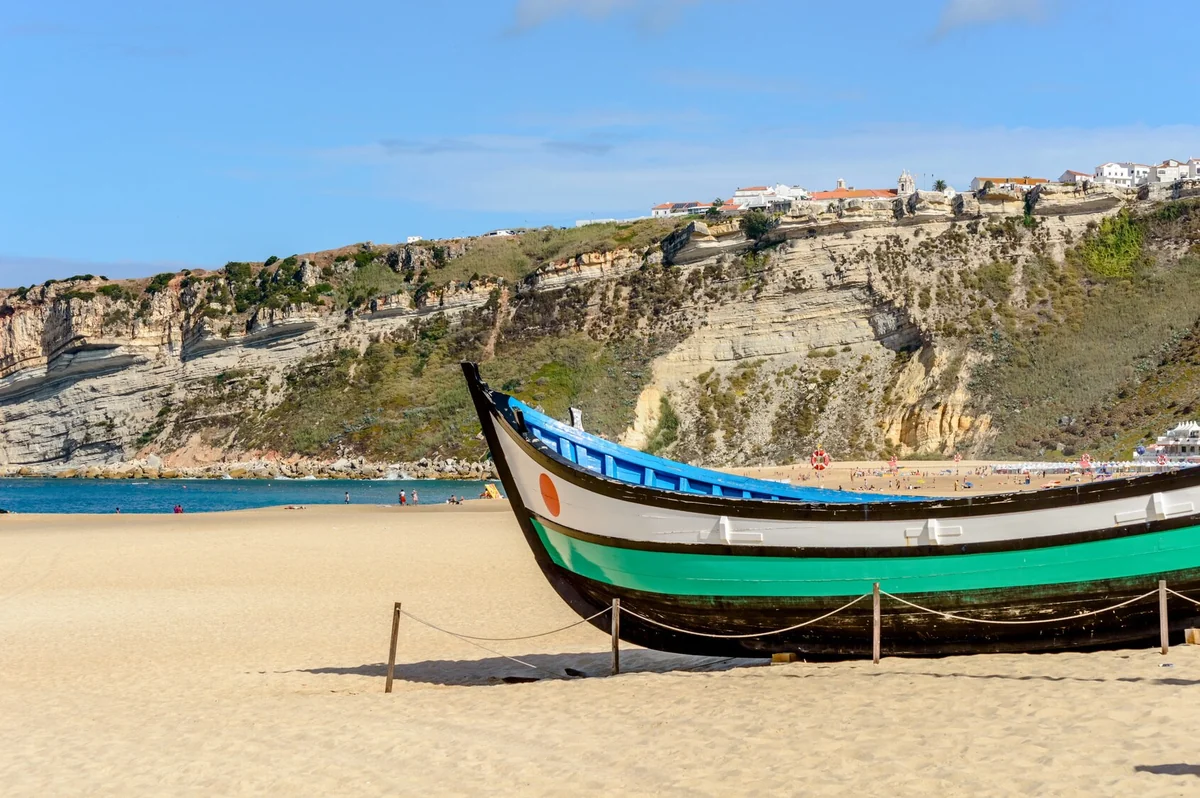 View of Nazaré - a perfect place to relax and enjoy your jacuzzi