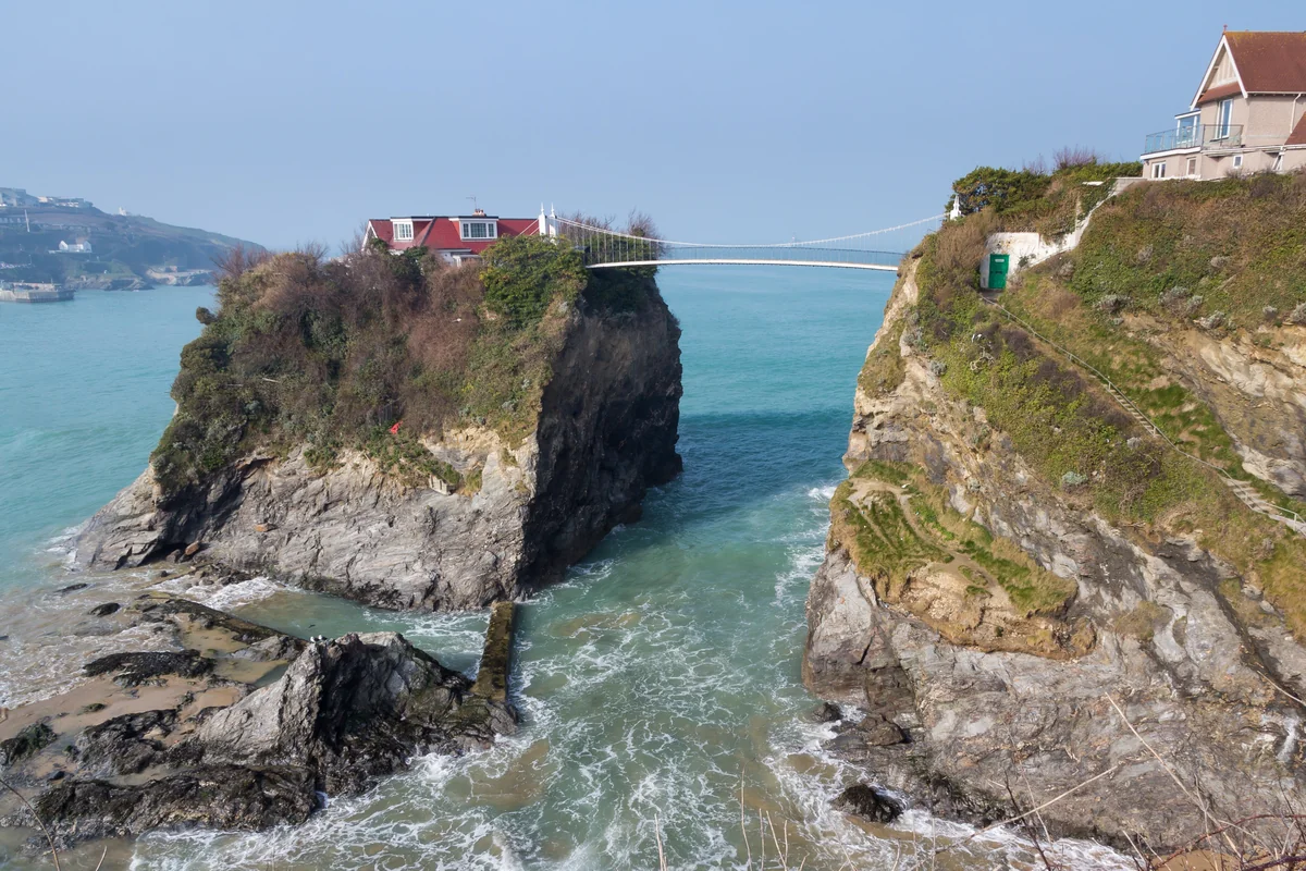 View of Newquay - a perfect place to relax and enjoy your jacuzzi