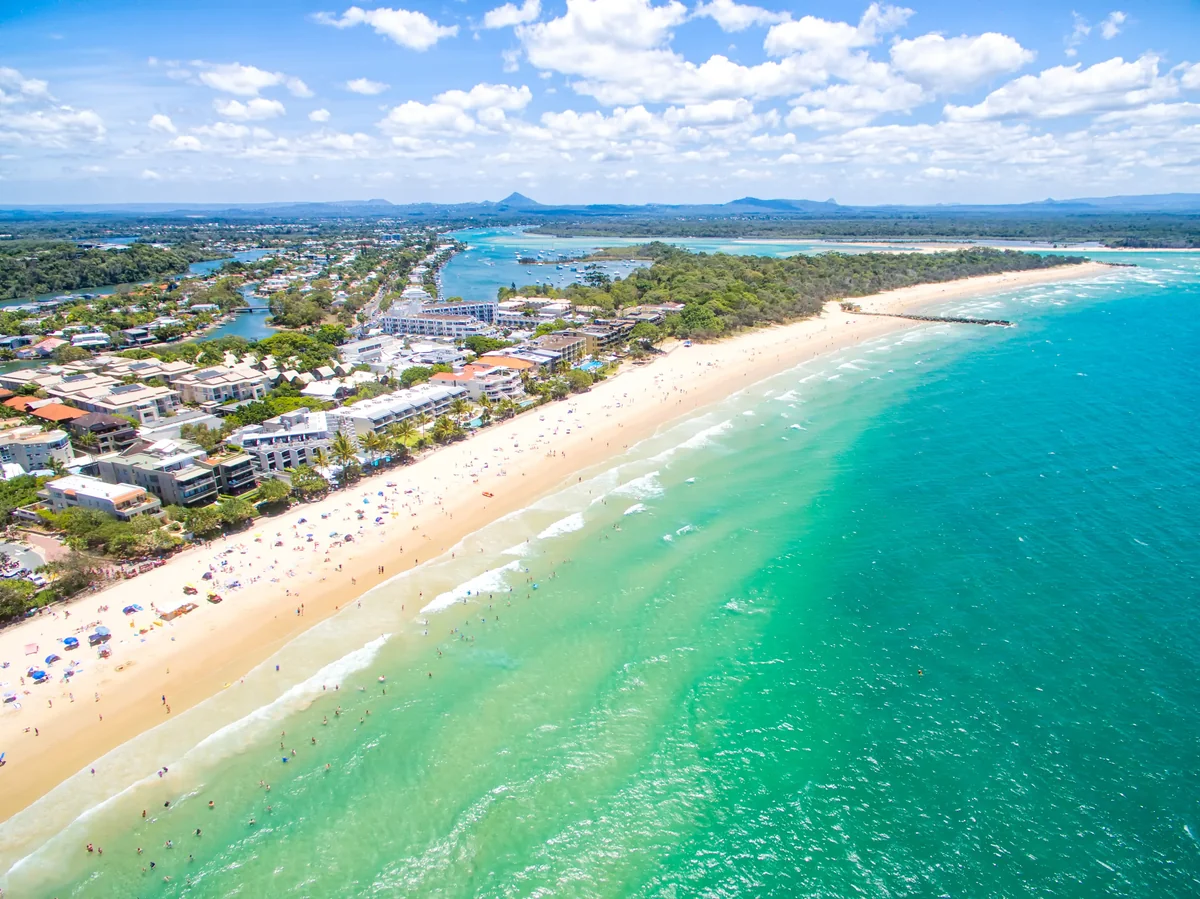View of Noosa Heads - a perfect place to relax and enjoy your jacuzzi