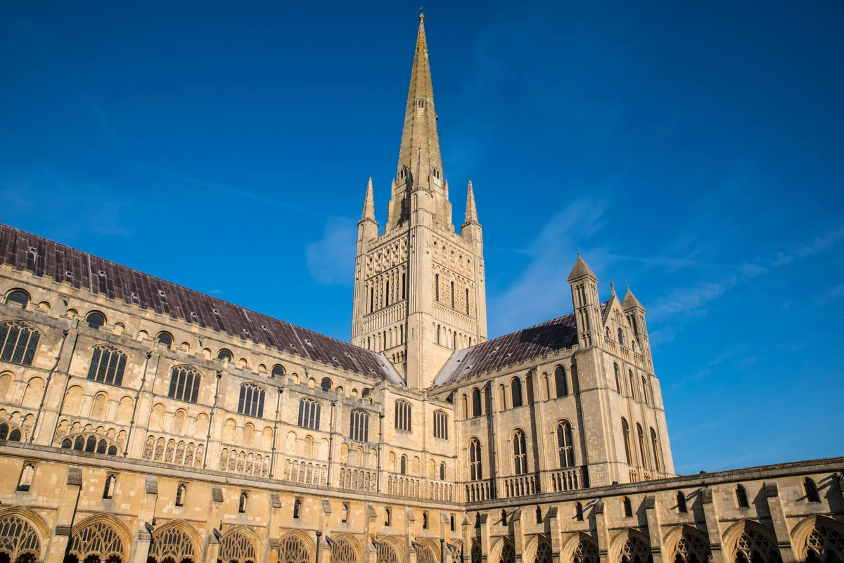 View of Norwich - a perfect place to relax and enjoy your jacuzzi