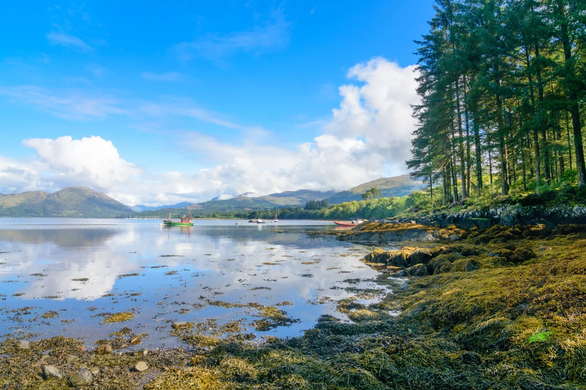 View of Oban - a perfect place to relax and enjoy your jacuzzi