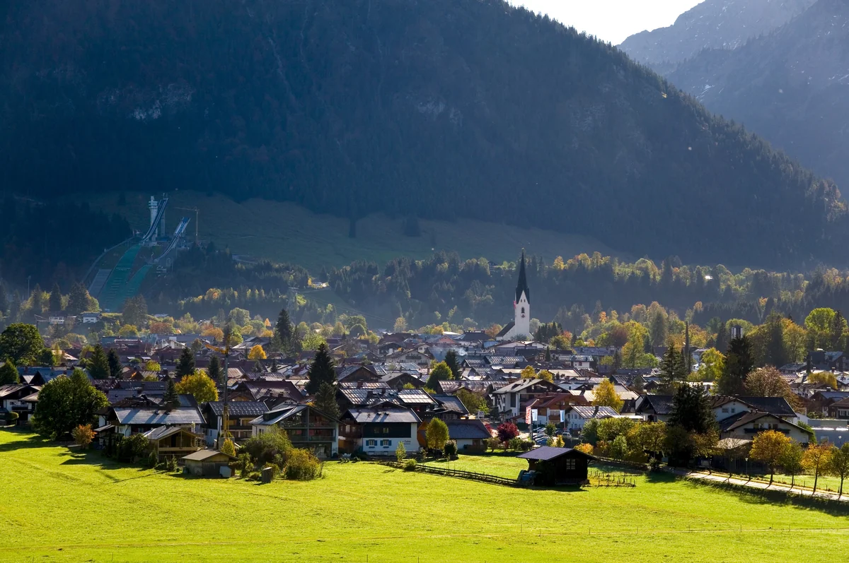 View of Oberstdorf - a perfect place to relax and enjoy your jacuzzi