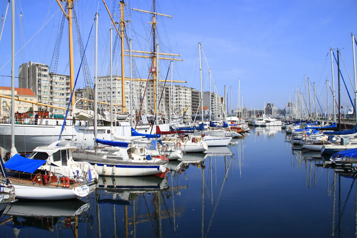 View of Ostend - a perfect place to relax and enjoy your jacuzzi