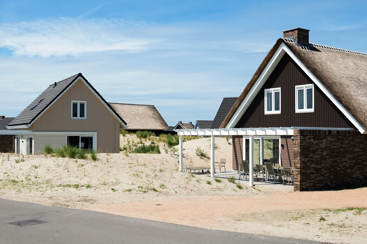 View of Ouddorp - a perfect place to relax and enjoy your jacuzzi