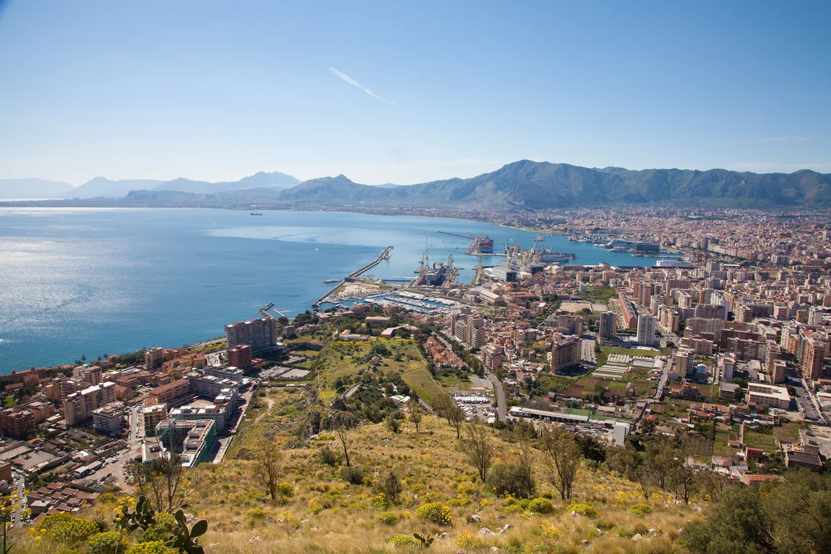 View of Palermo - a perfect place to relax and enjoy your jacuzzi