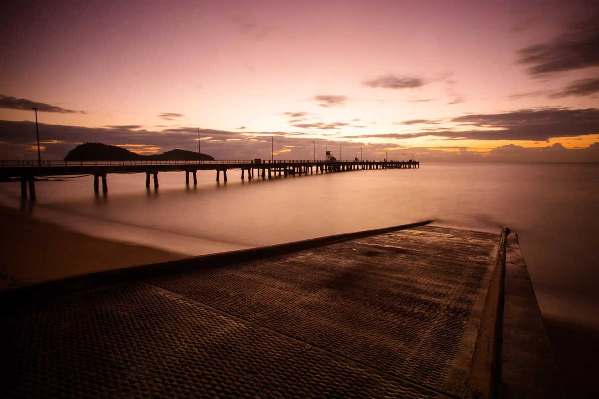 View of Palm Cove - a perfect place to relax and enjoy your jacuzzi