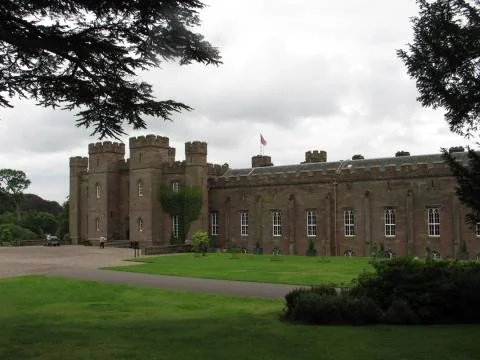 View of Crieff - a perfect place to relax and enjoy your jacuzzi