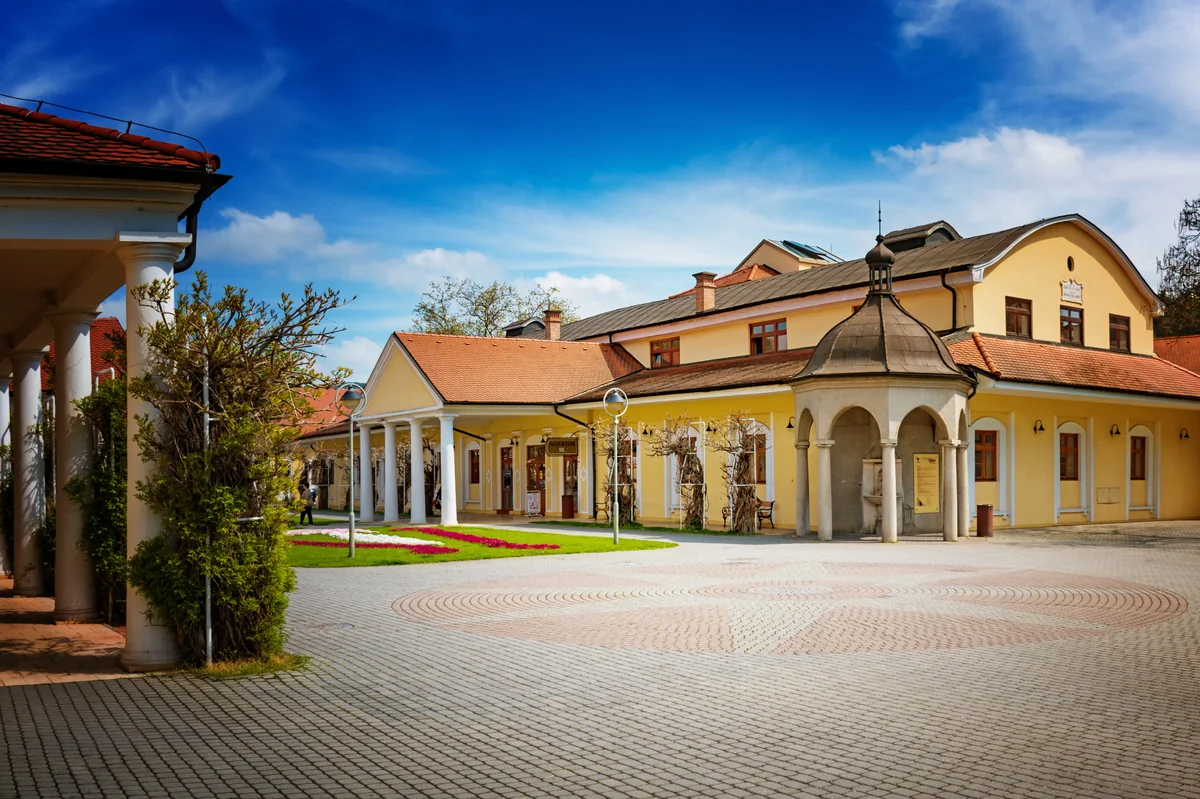View of Piešťany - a perfect place to relax and enjoy your jacuzzi