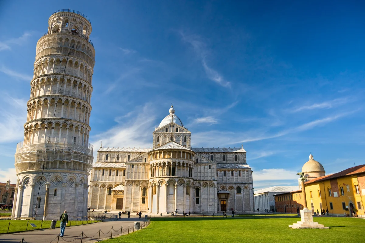 View of Pisa - a perfect place to relax and enjoy your jacuzzi
