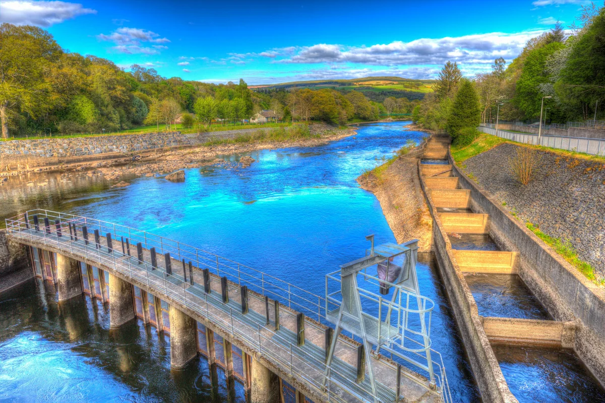 View of Pitlochry - a perfect place to relax and enjoy your jacuzzi