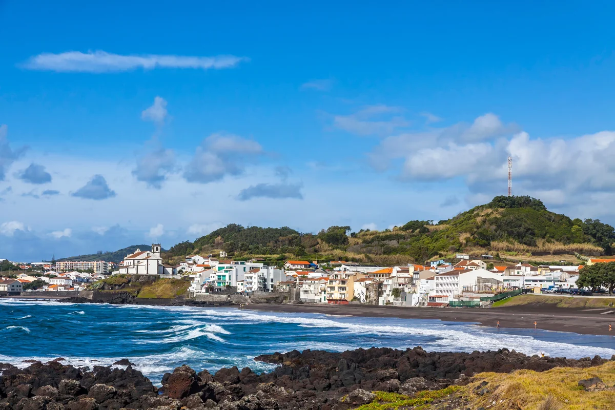 View of Ponta Delgada - a perfect place to relax and enjoy your jacuzzi