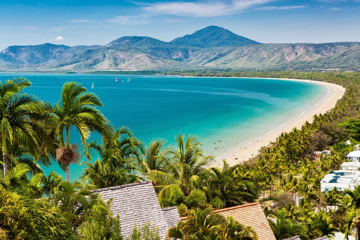 View of Port Douglas - a perfect place to relax and enjoy your jacuzzi