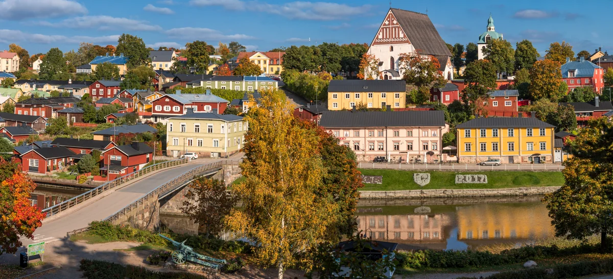 View of Porvoo - a perfect place to relax and enjoy your jacuzzi