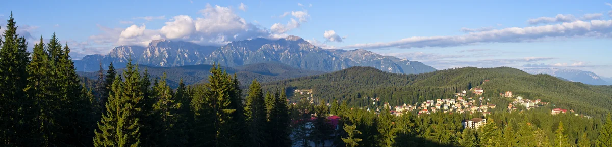 View of Predeal - a perfect place to relax and enjoy your jacuzzi