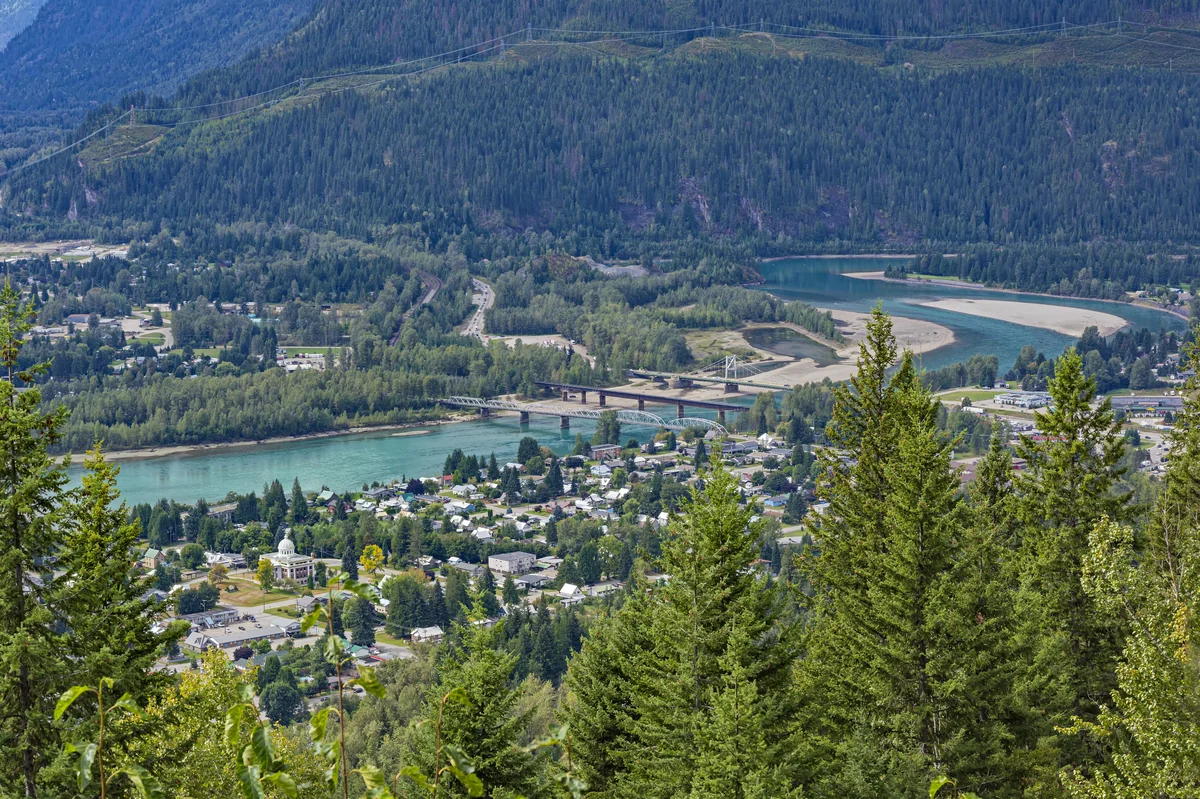 View of Revelstoke - a perfect place to relax and enjoy your jacuzzi