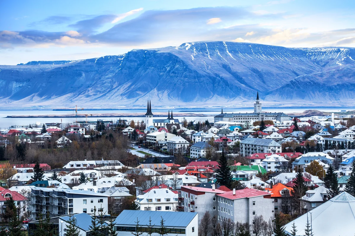 View of Reykjavík - a perfect place to relax and enjoy your jacuzzi