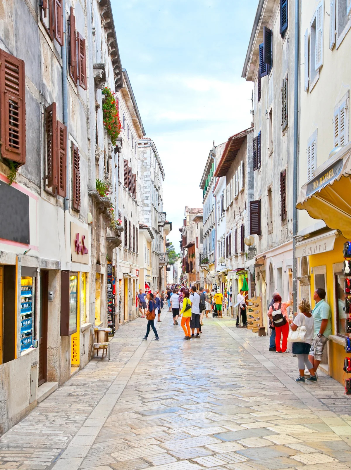 View of Rovinj - a perfect place to relax and enjoy your jacuzzi