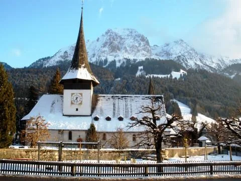 View of Saanen - a perfect place to relax and enjoy your jacuzzi