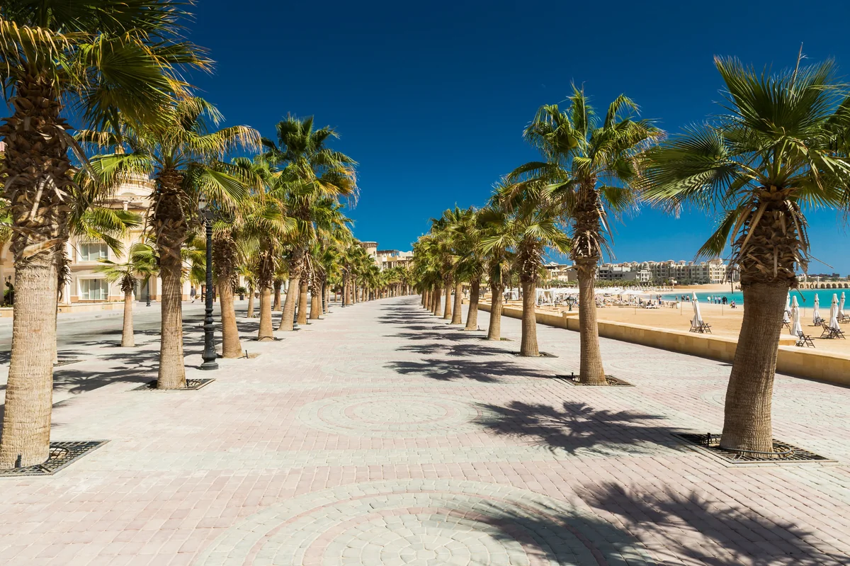 View of Sahl Hasheesh - a perfect place to relax and enjoy your jacuzzi